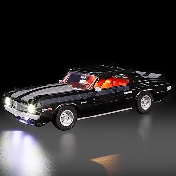 LED Light Kit for Lego 10304 Camaro Z28 Set, Compatible with Lego 10304 Building Blocks ModelNot Include Blocks Set