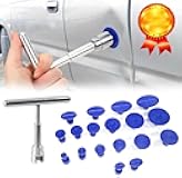 Car Tools,Getting Dent out of Car,19PCS Appliance Dent Puller Kit,Pulling Small Dents out of Car,Dent Popper Kit for Car,Car Dent Puller Kit,Garage Door Dent Puller,Cold Glue Dent Puller Kit (19P/SET)