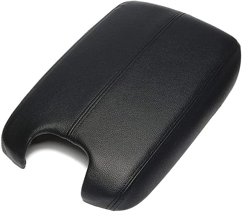 Cubierta de consola central para Honda Accord 2008 2009 2010 2011 2012, repuesto de tapa de reposabrazos de consola central de cuero negro para