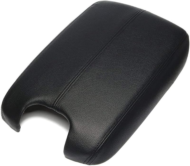 Tampa do apoio de braço do console central KAKO em couro sintético preto para Honda Accord 2008 a 2012 – 1 unidade