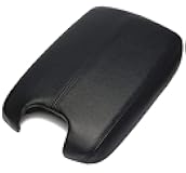 Center Console Cover for Honda Accord 2008 2009 2010 2011 2012, Black Leather Suture Console Armrest Lid Replacement for 2008-2012 Honda Accord Center Console Cover by KAKO