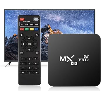 TV Box Smart Android 11.1 3D HDMI/AV Component Output Video/Music/Photo Playback TF Card/USB Memory/External 1+8GB