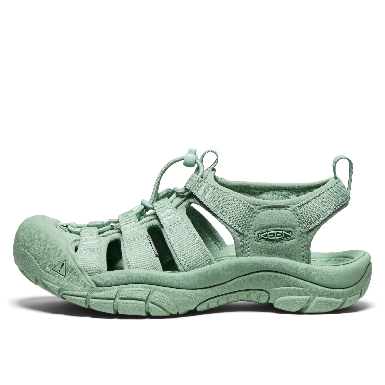 Keen Newport H2 Closed Toe Water, Sandali Donna, Monocromatico/Verde Granito, 37 EU