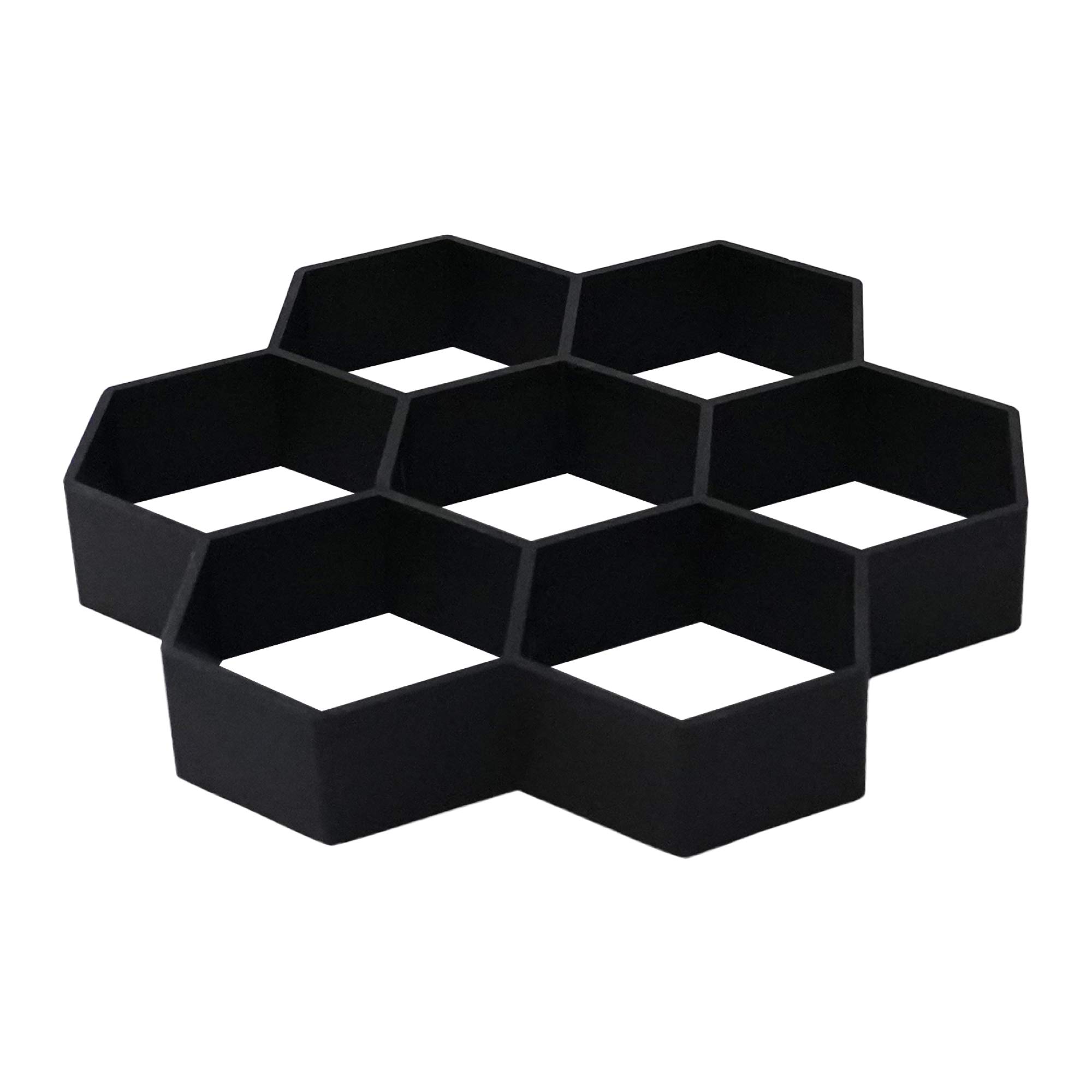 Yard Elements Concrete Stepping Stone Molds | Reusable, DIY Paver Pathway Maker for Gardens, Walkways, Outdoor Patios, Driveway Edging and More! (Mold 8)