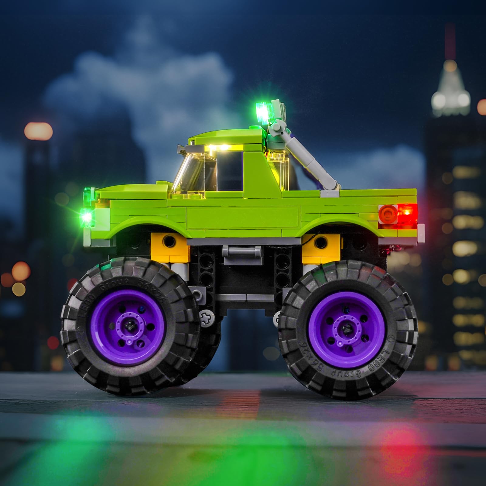 Led Light Set Compatible with Lego The Hulk Truck vs. Thanos 76312 (No Model) - Image 4