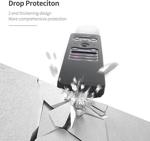 Miniatura 5 de Funda de silicona para LG MR25GA, compatible con LG OLED Smart TV C5 B5 G5 M5 Series 2025, funda protectora remota (gris oscuro)