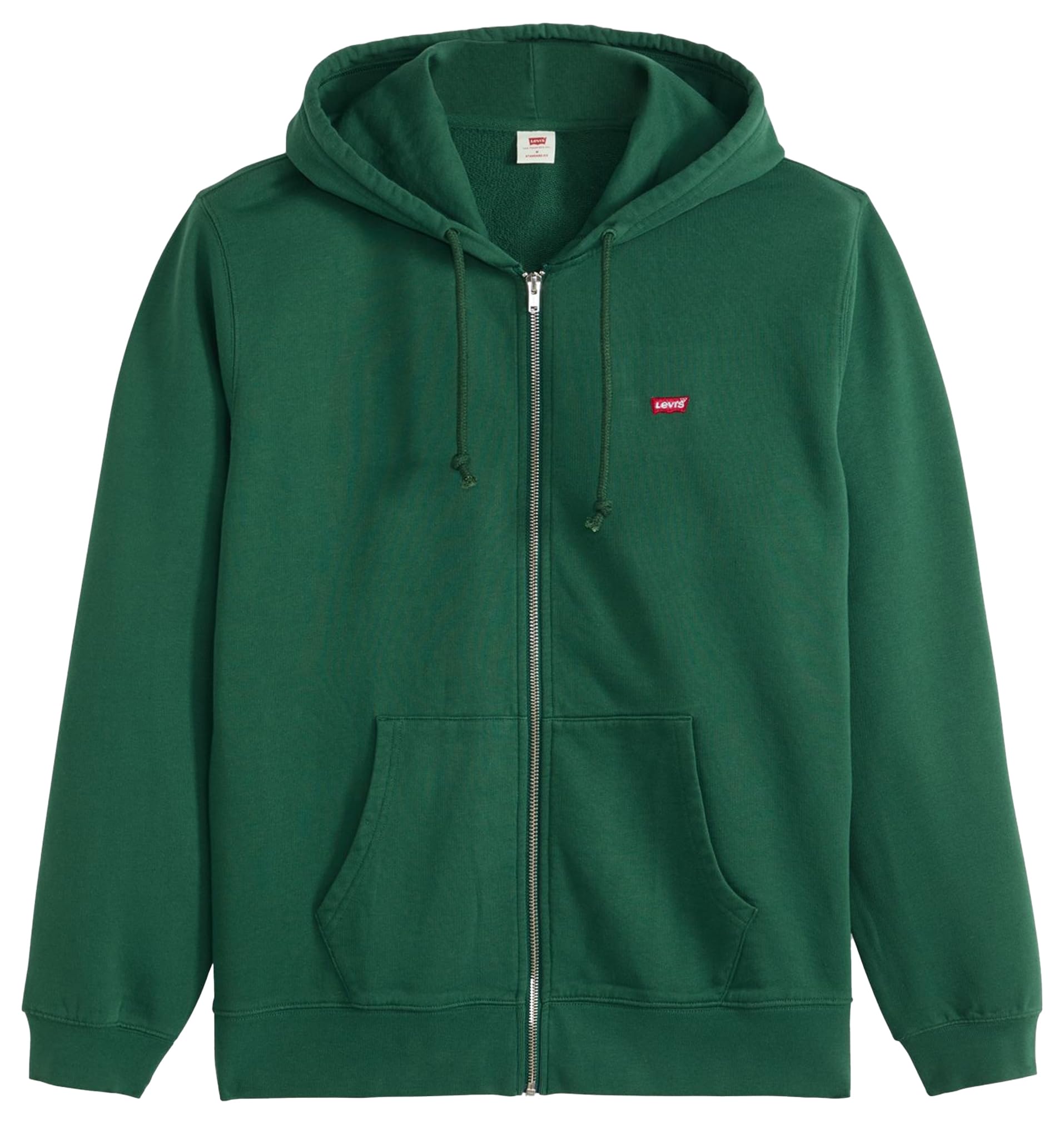 Levi's The Original Hm Zip Up Dark Green, ciemnozielony, M