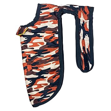 Wowdog Dog Jacket & Dog Coat for Winter Ultra Warm Camouflage Army Coat Thicker Fleece Dog Hoodie Vest for Cold Weather, Large Dogs Colour May Vary (22 Inches)