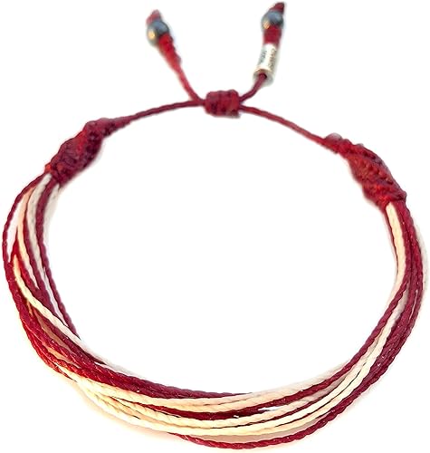 Rumi Sumaq Pulsera de concientización para hombres, mujeres y niños  Pulsera de apoyo tejida ajustable anudada a mano  Pulsera de conciencia sutil