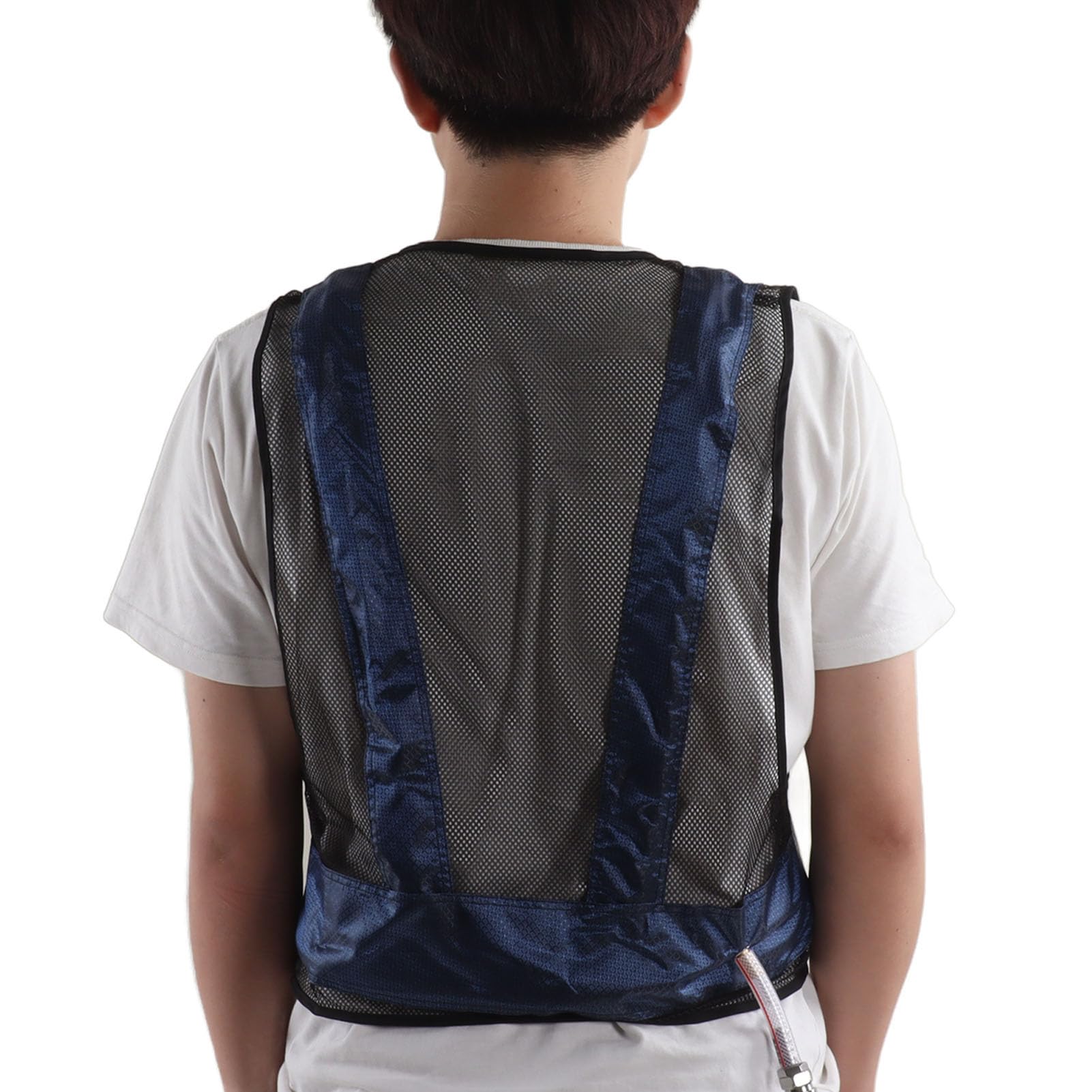 Gilet de Climatiseur, Gilet de Refroidissement à Air comprimé avec Air comprimé filtré pour le Soudage, adapté à un Environnement de Protection contre le Travail Chaud