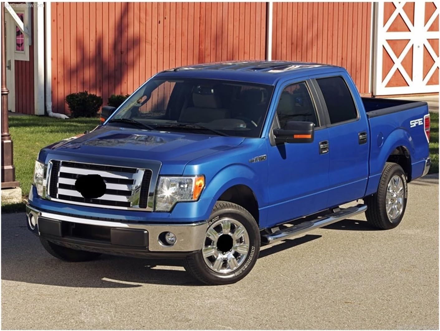 Thicken Side Step Side Bar Running Board Compatible For Ford F-150 F150 2009-2014,stainless Steel
