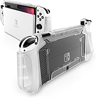 Vista 1 de Mumba Funda acoplable para Nintendo Switch OLED 2021 serie Blade - Funda protectora de TPU con agarre compatible con Nintendo Switch OLED y Joy-Con
