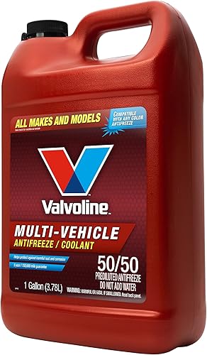 Miniatura 3 de Valvoline Anticongelante/refrigerante mutivehículo 50/50 prediluido listo para usar,1 galón, amarillo claro/verde.
