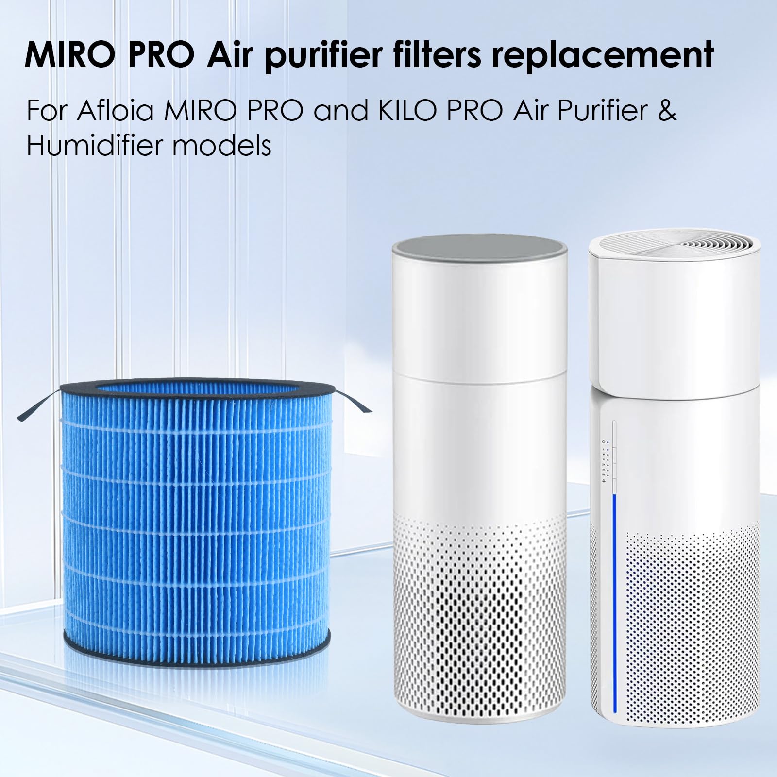 Amazon.co.jp : MIRO PRO 加湿器フィルター Afloia MIRO PROとKilo PRO 