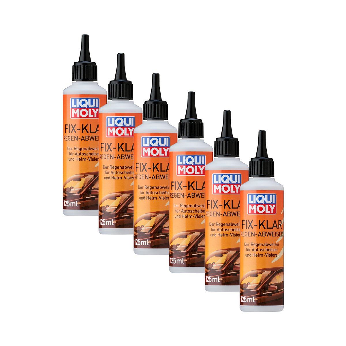 6x LIQUI MOLY 1590 Fix-Klar Regenabweiser 125ml