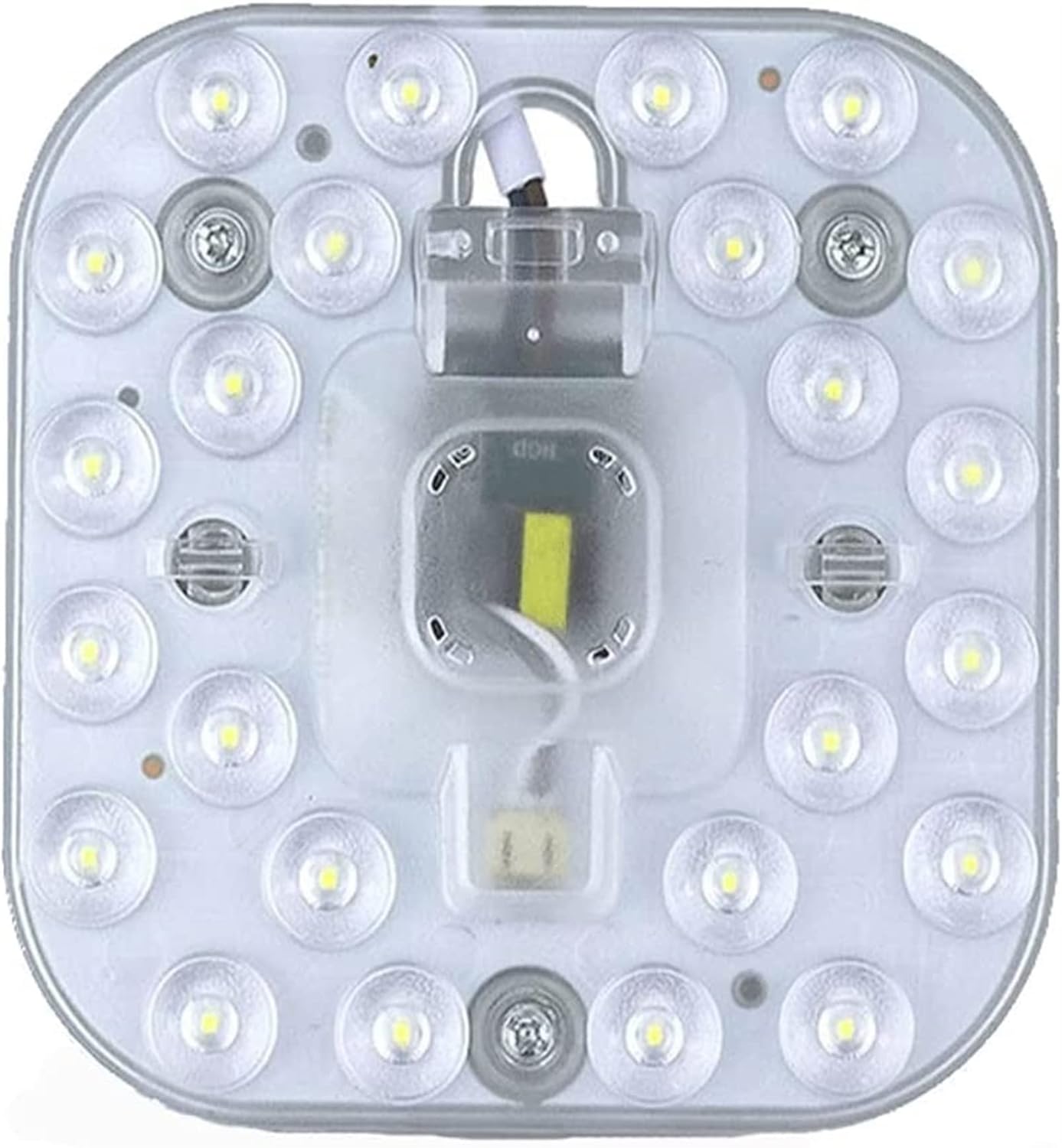 DIRIGIÓ Motor ligero, kit de panel de luz de modernización cuadrada que ahorra energía, reemplazo de actualización de bombilla, módulo de regañón for luz de descarga de techo, luz del ventilador de te