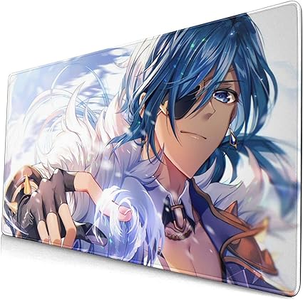 Amazon 原神 げんしん 大判マウスパッド 甘雨 刻晴 鍾離 魈 アニメキャラクタ キーボードパッド 多用途 マウスパッド 大型 おしゃれ アニメ 漫画 グッズ 防水 滑り止め 40x75cm Herilary マウスパッド 通販