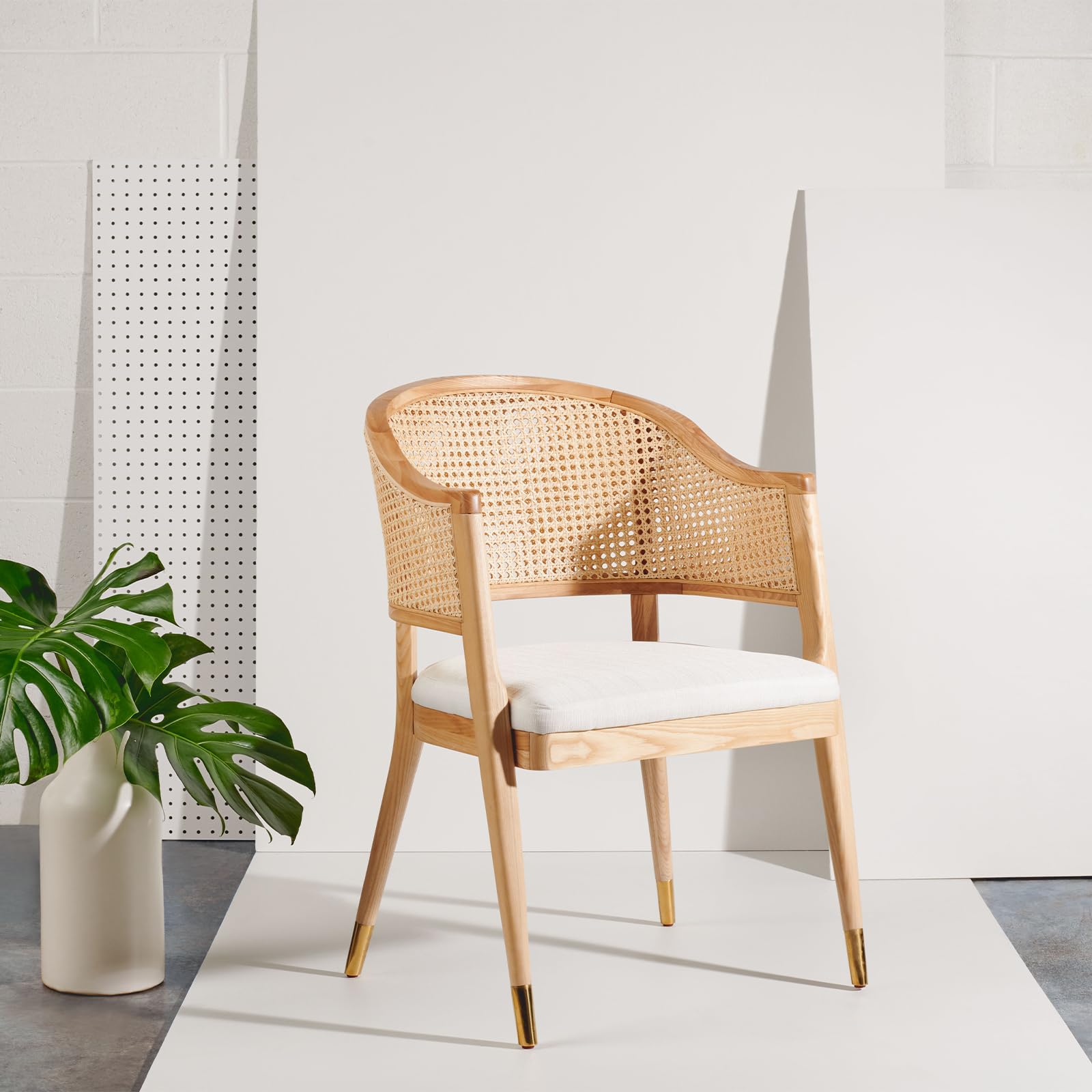 POFIBO Wiener Geflecht - 40 x 100cm Cane Webbing Rattan Roll, Natürliches Rattan Webbing Geflecht für Heimwerker Schrank Stuhl Möbel