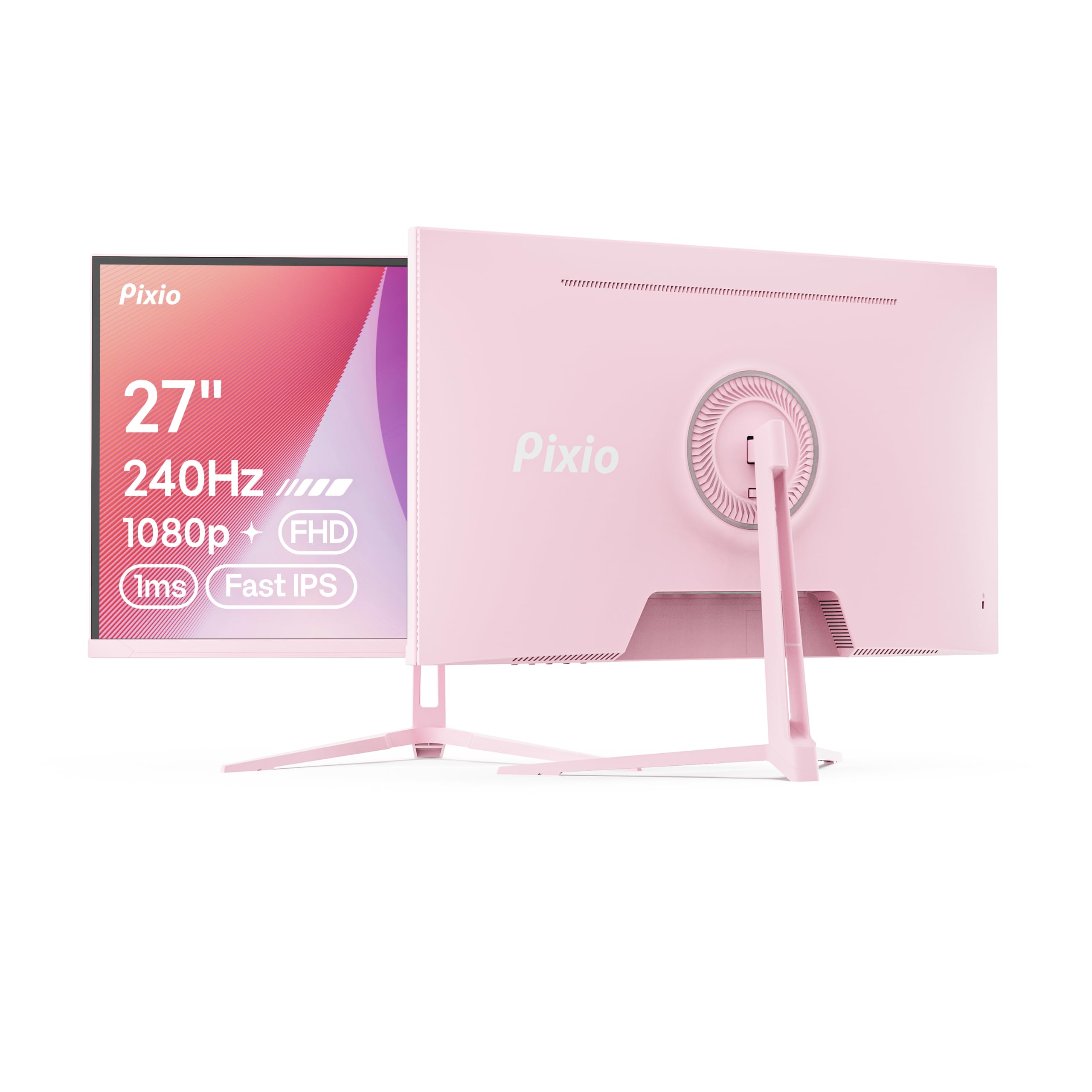 Amazon.com: Pixio PX279 Wave Pink 27 inch 240Hz Refresh Rate FHD