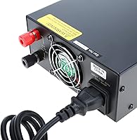 Vista 4 de NORJIN 13.8V 30A DC Power Supply, Analog Regulated Bench Power Converter with Car Cigarette Lighter Socket & Noise Offset, AC to DC Converter for