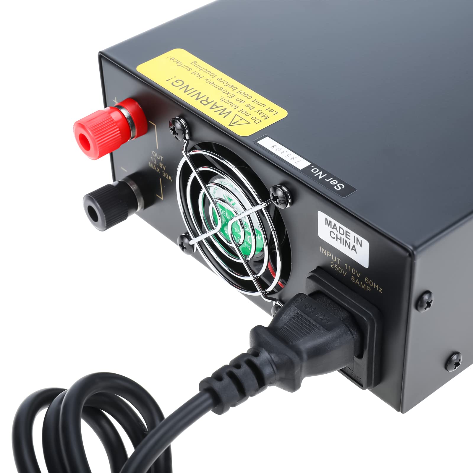 Fuente de alimentación de conmutación analógica DC 13.8V con compensación de ruido