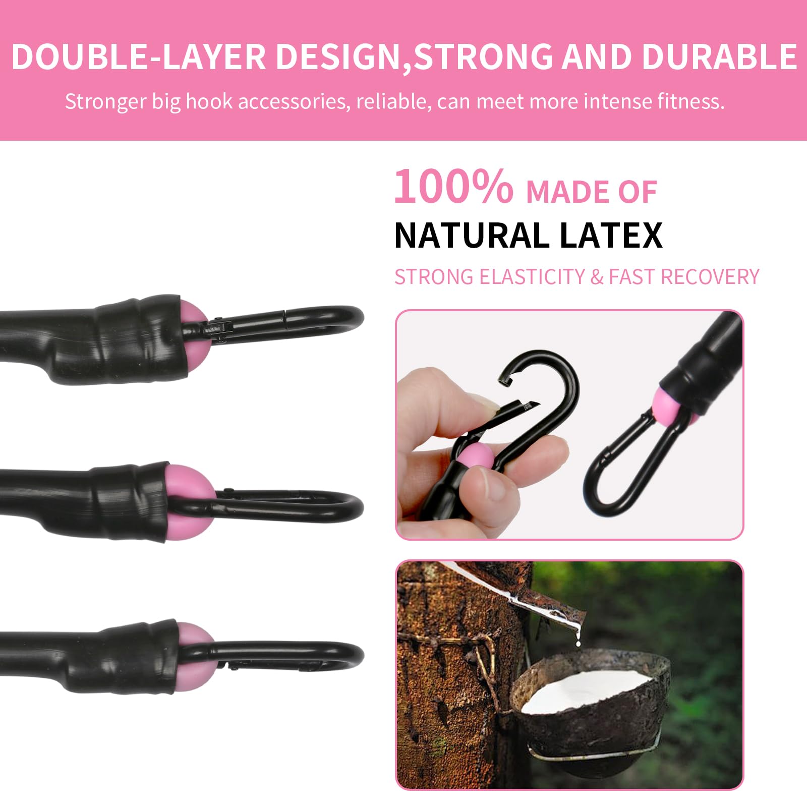 Bandes De Résistance De Cheville Avec Poignets, équipement D'entraînement Des Fessiers, Bandes De Résistance Pour Les Jambes Pour Exercices D' Entraînement Des Hanches, Des Fessiers – Parfait Pour Les