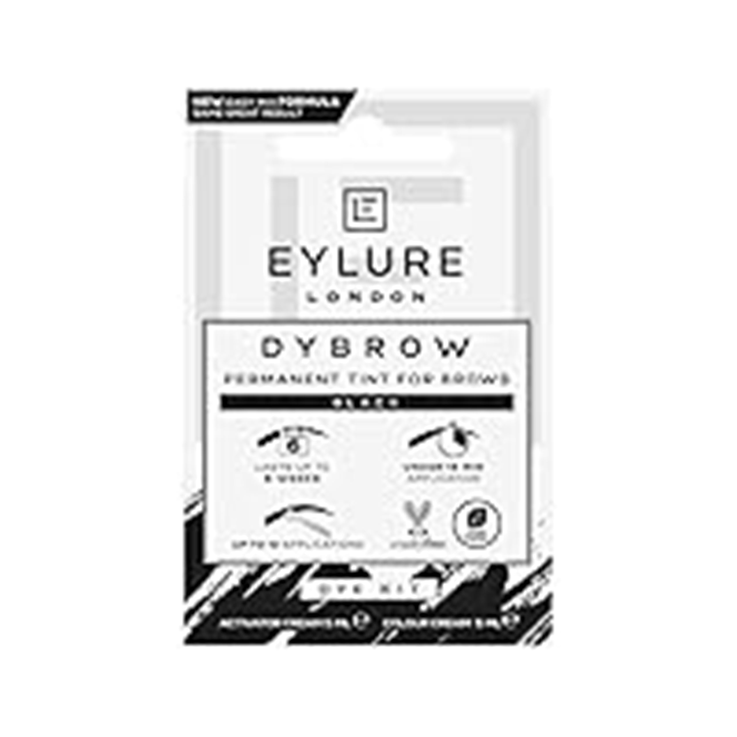 DYBROW Eyebrow Dye Kit - Black (Packaging may vary) 5ML