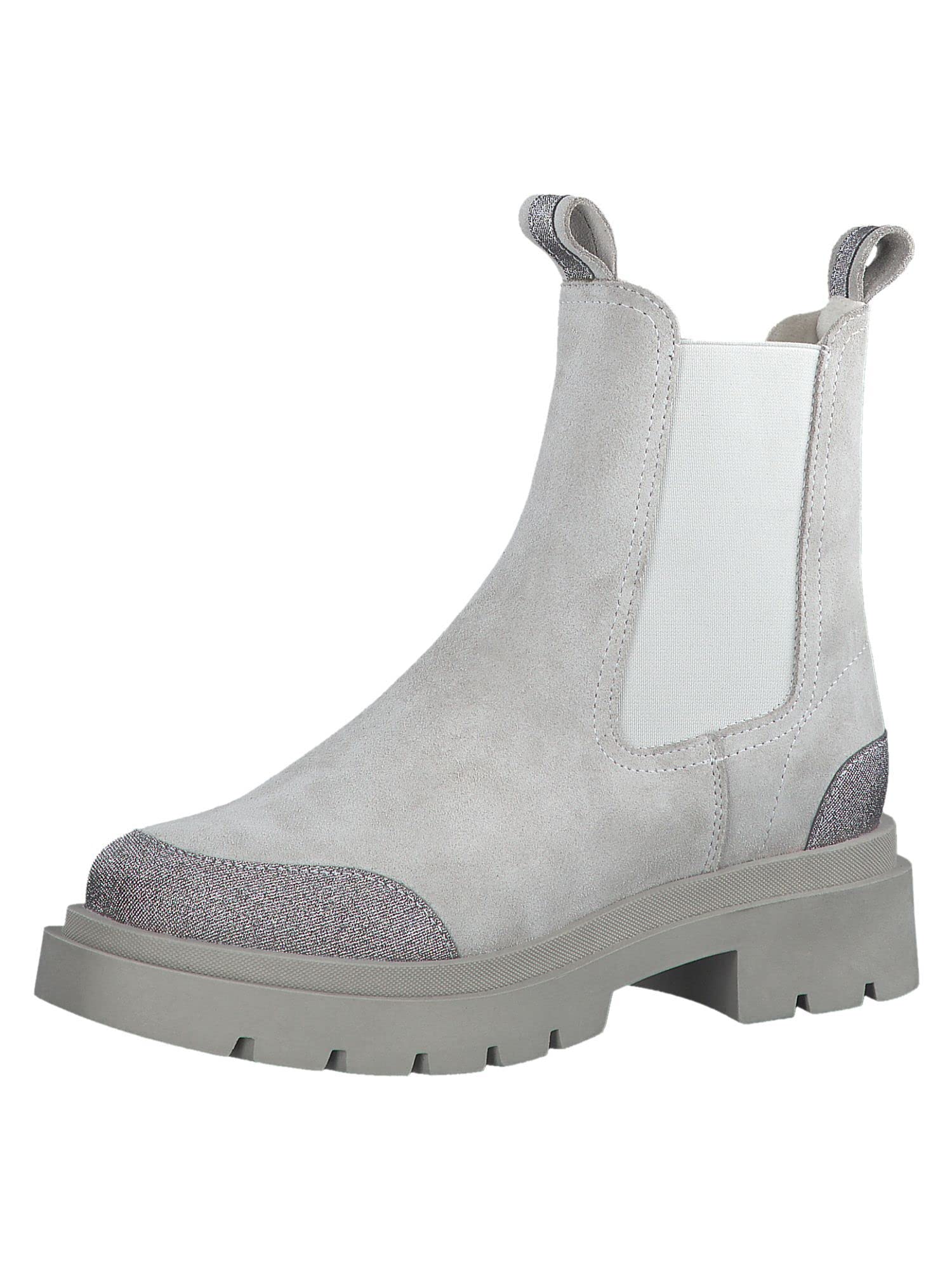 Tamaris Women's 1-1-25941-39 Fashion Boots, Soft grey, 7.5 UK