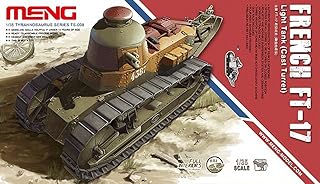 MENG French FT-17 Light Tank with Cast Turret