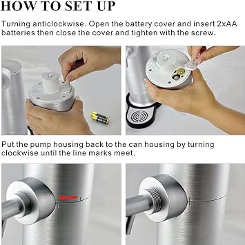 Draft Pour Beer Dispenser,Canned Beer Draft System,Beer Foam Maker,Mini Kegerator,Beer Can Tap,Converts Any Can Into Draft for Beer Bars,Family, Father's Day, Black