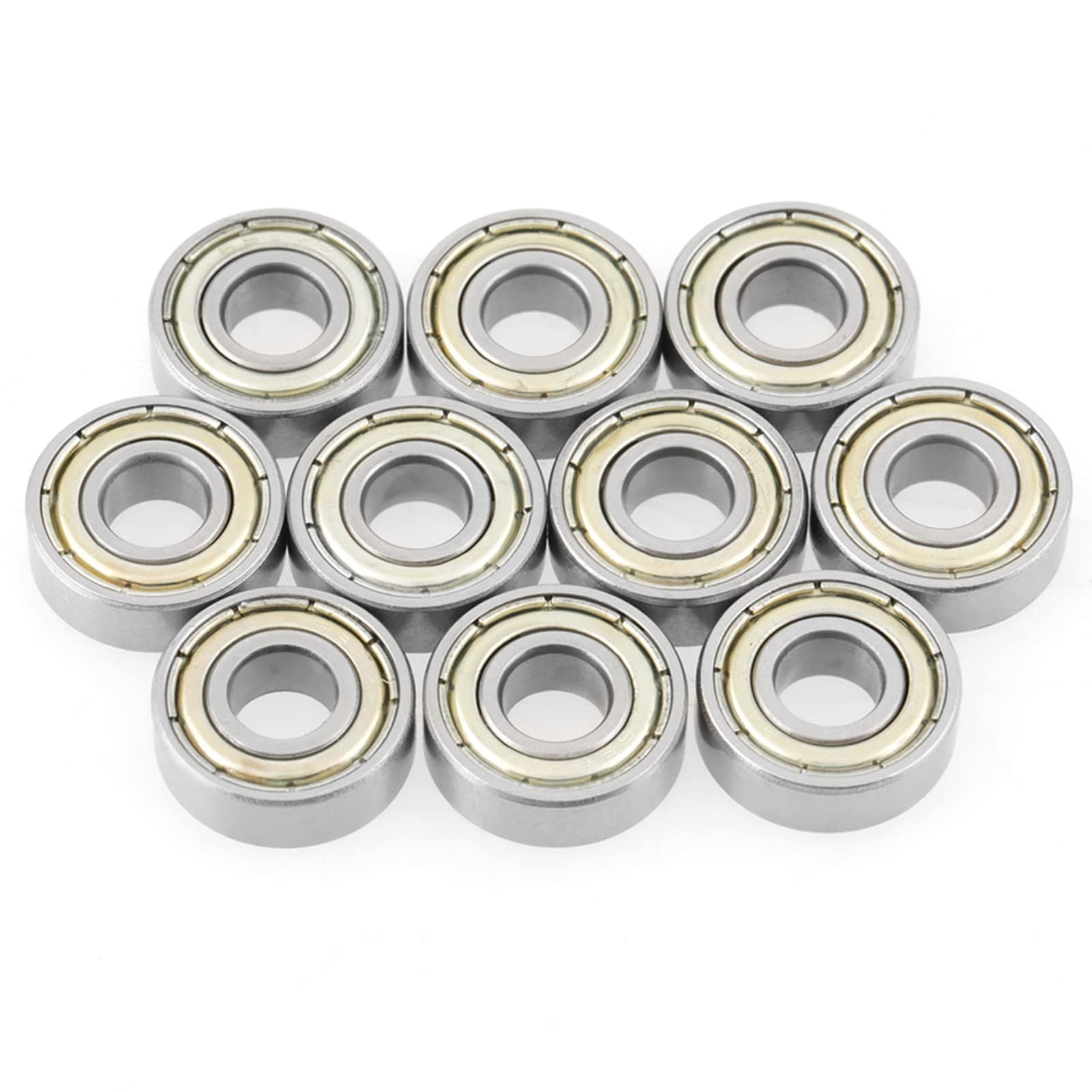 10 Sztuk 696zz łożyska Kulkowe ze Stali Nierdzewnej 696zz, 6mm X 15mm X 5mm, łożyska Kulkowe łożyska Kulkowe ze Stali Nierdzewnej łożysko Kulkowe