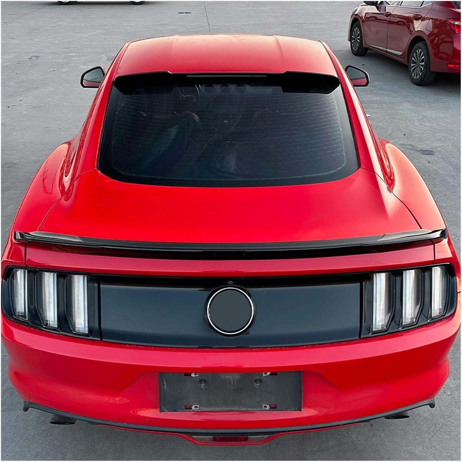 Car Tail Wing Fixed Wind Spoiler Auto Rear Wing Modified Decoration Accessories Compatible For Ford Mustang MK6 2015-2022