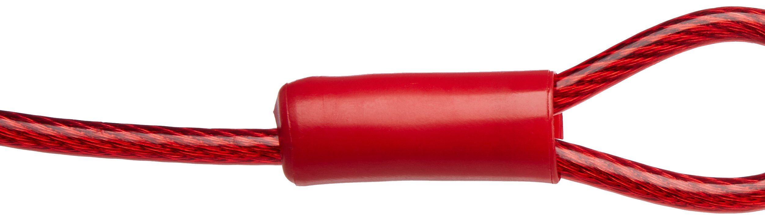 Amazon Basics - Guinzaglio da cortile per cani fino a 57 kg, 9,14 m, Rosso