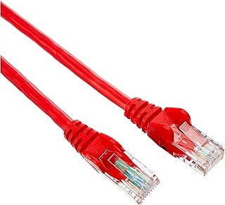 MD9 Cabo de Rede Cat 6-2,50 metros - Transmissão Dados em Rede - 10/100/1000 mbps/s - RJ45 - Vermelho - Notebook, PC, Roteador, Keystone, Emenda Rj45, HUB, Switch, Ethernet