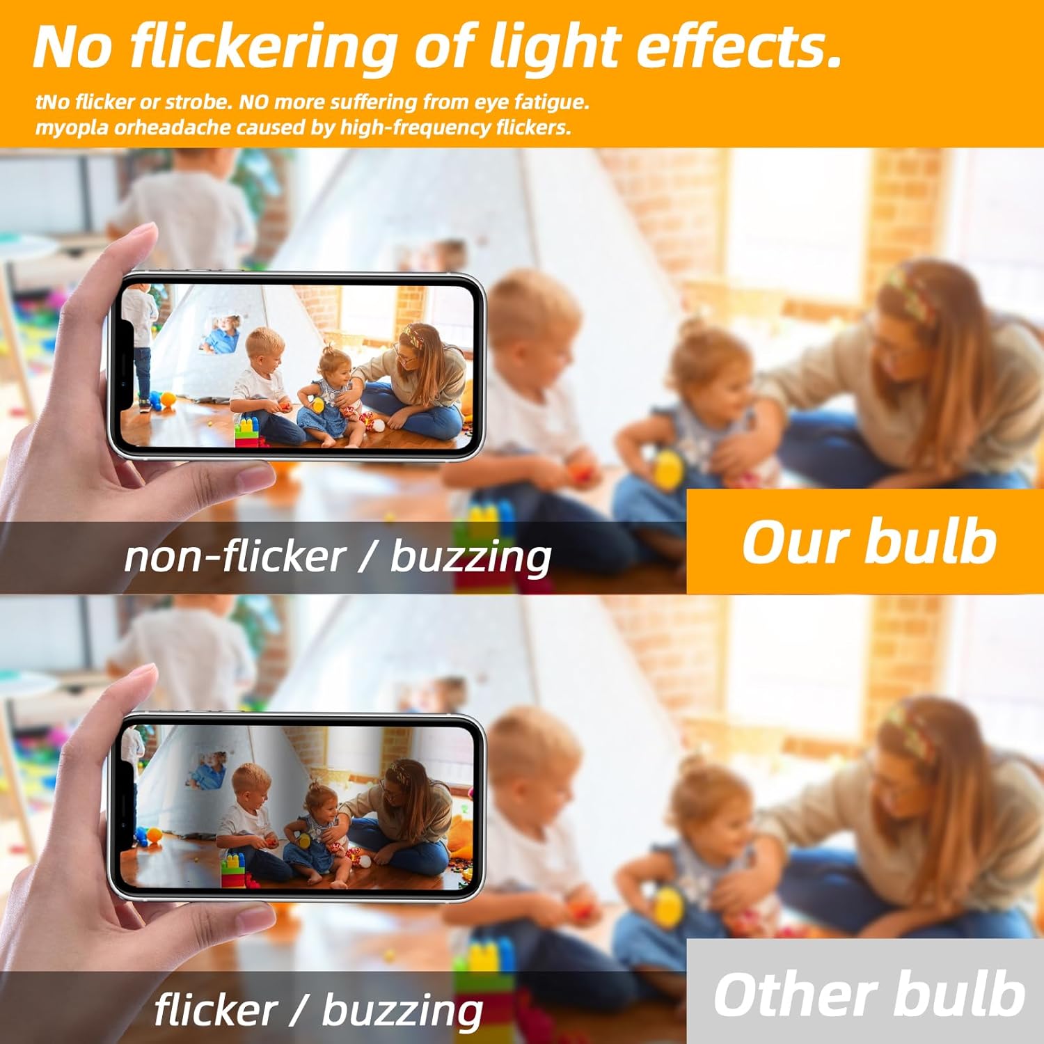 LED Candelabra Bulbs 25W Equivalent Dimmable E12 LED Bulb 2700K Soft Warm White,Candelabra led Light Bulbs 2W 200LM Flame Tip CA10 LED Bulb Clear Wrinkle Glass, 200LM, 24-Pack.