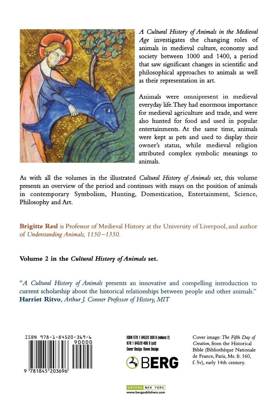 A Cultural History of Animals in the Medieval Age: 02