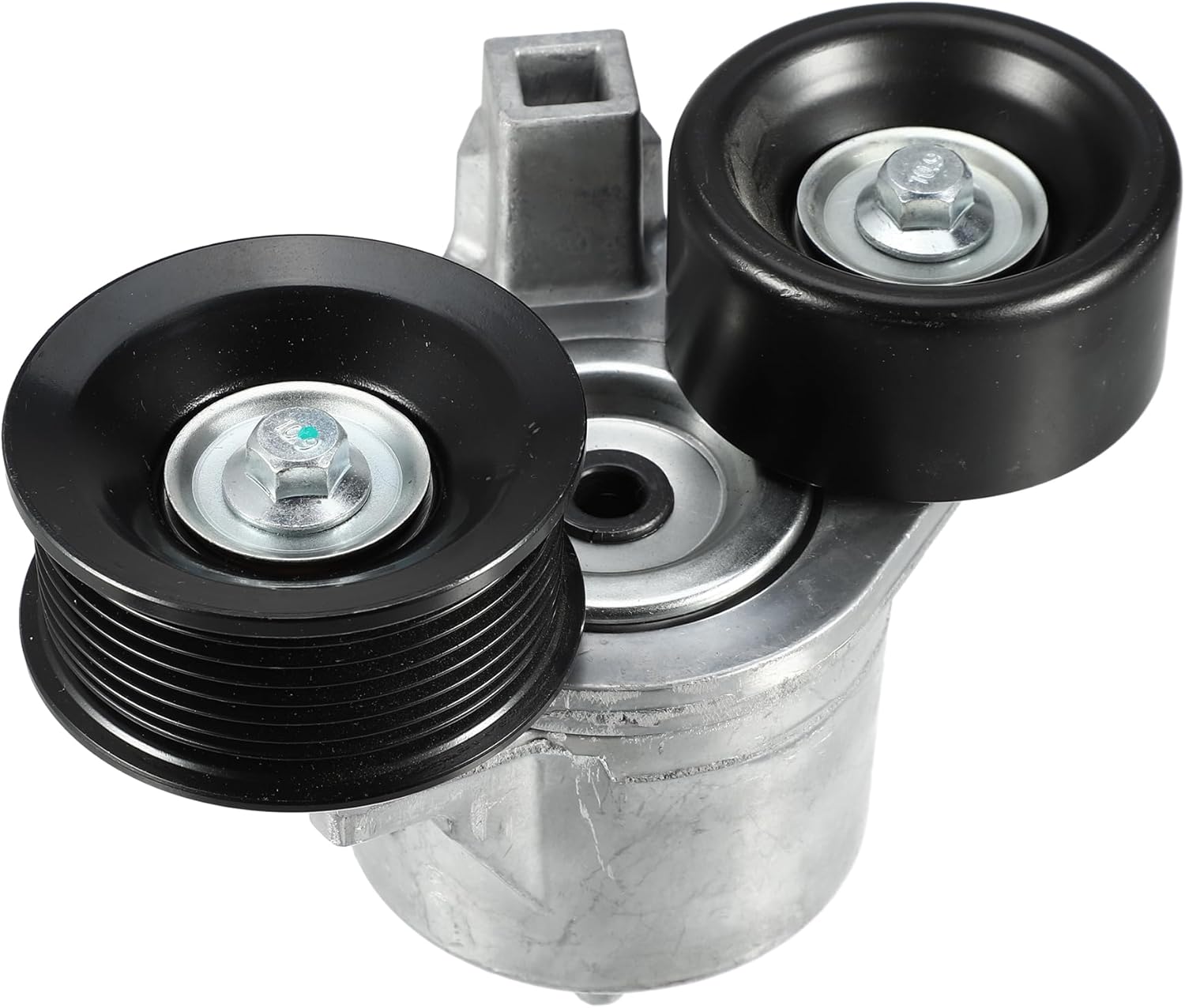 X AUTOHAUX Serpentine Drive Belt Tensioner Idler Friction Wheel for Ford F-250 Super Duty 1999-2002 for Ford F-250 Super Duty 2003 Idler Pulley AC Belt Tension No.F8UZ6B209CA