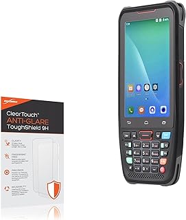 BoxWave Screen Protector Compatible With Bisofice Barcode Scanner Handheld (4 in) - ClearTouch Anti-Glare ToughShield 9H (2-Pack), Anti-Glare 9H Tough Flexible Film Screen Protector