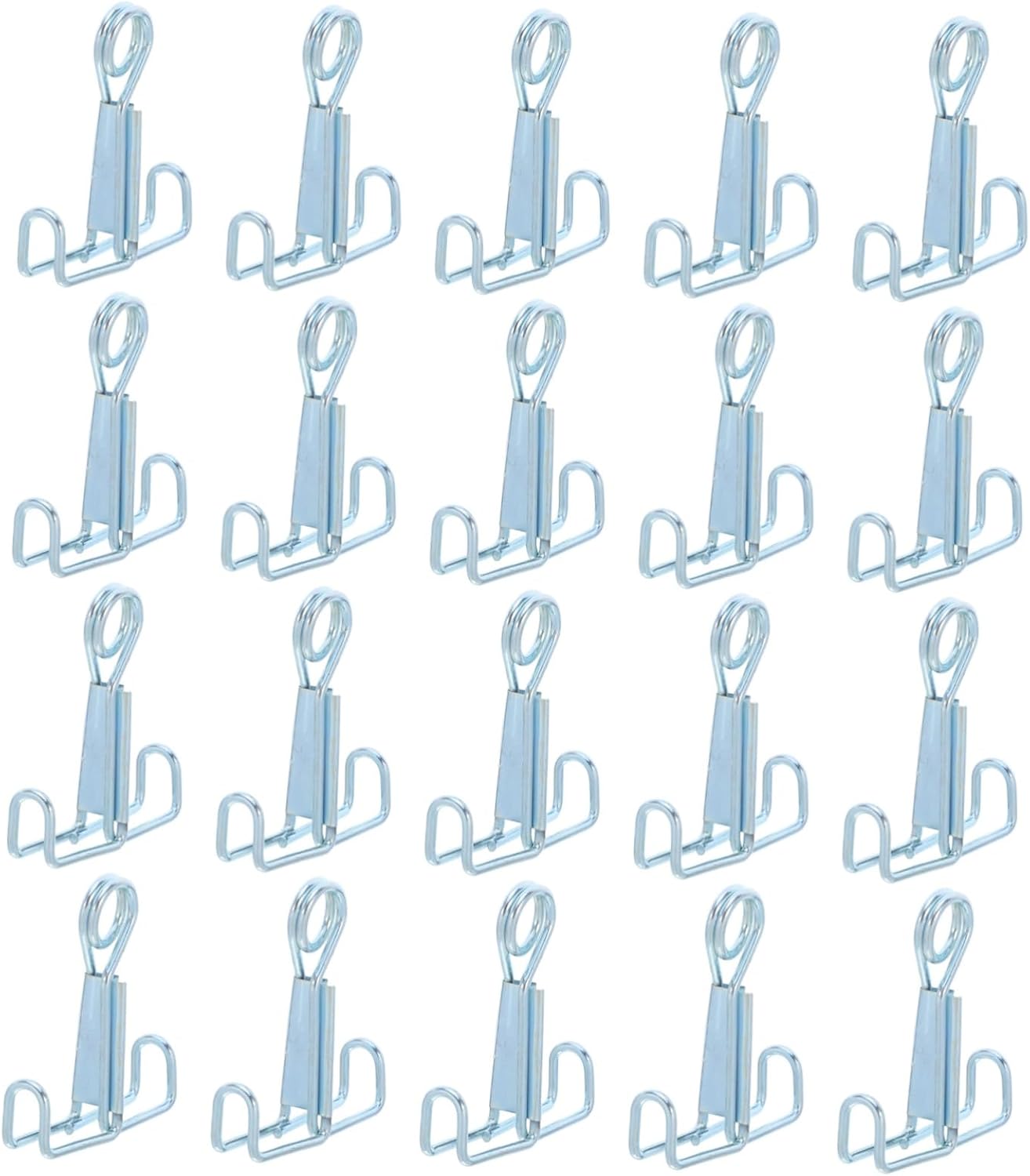 Alasum 25pcs Stainless Steel Hose Clamp for Lab Tubes and Rubber Hoses, Water Stopper Clip with Tight Seal and Precise Flow Control, for Research and Industrial Labs