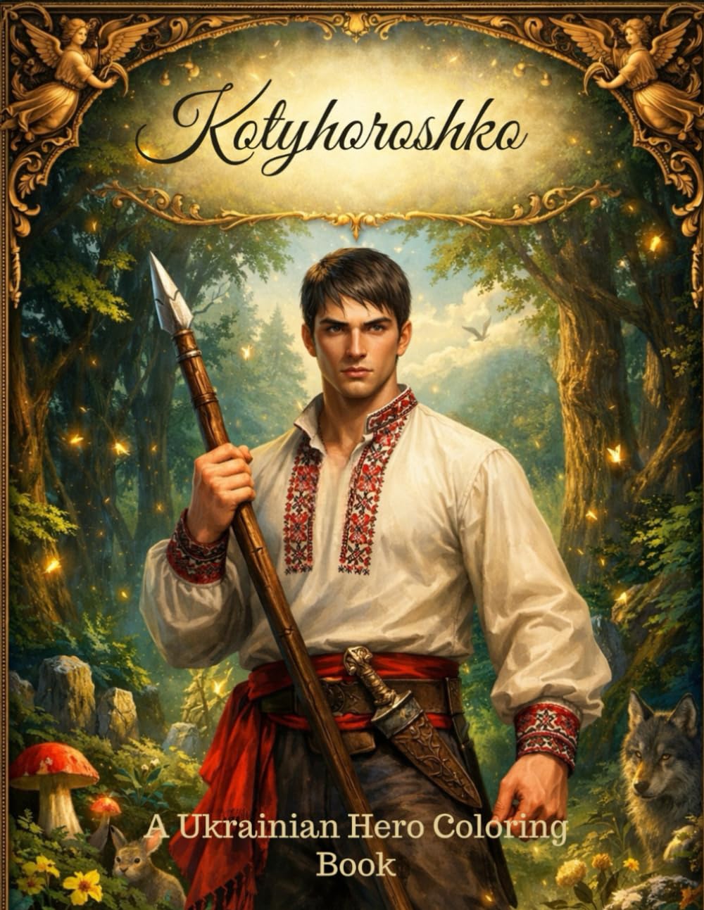 Kotyhoroshko: A Ukrainian Hero Coloring Book