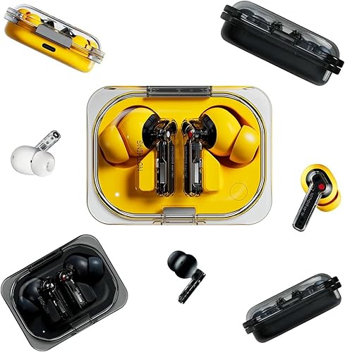 Miniatura 4 de Nothing Ear (a) Auriculares inalámbricos, auriculares híbridos con cancelación de ruido de 45 dB, audio de alta resolución, ecualizador avanzado,