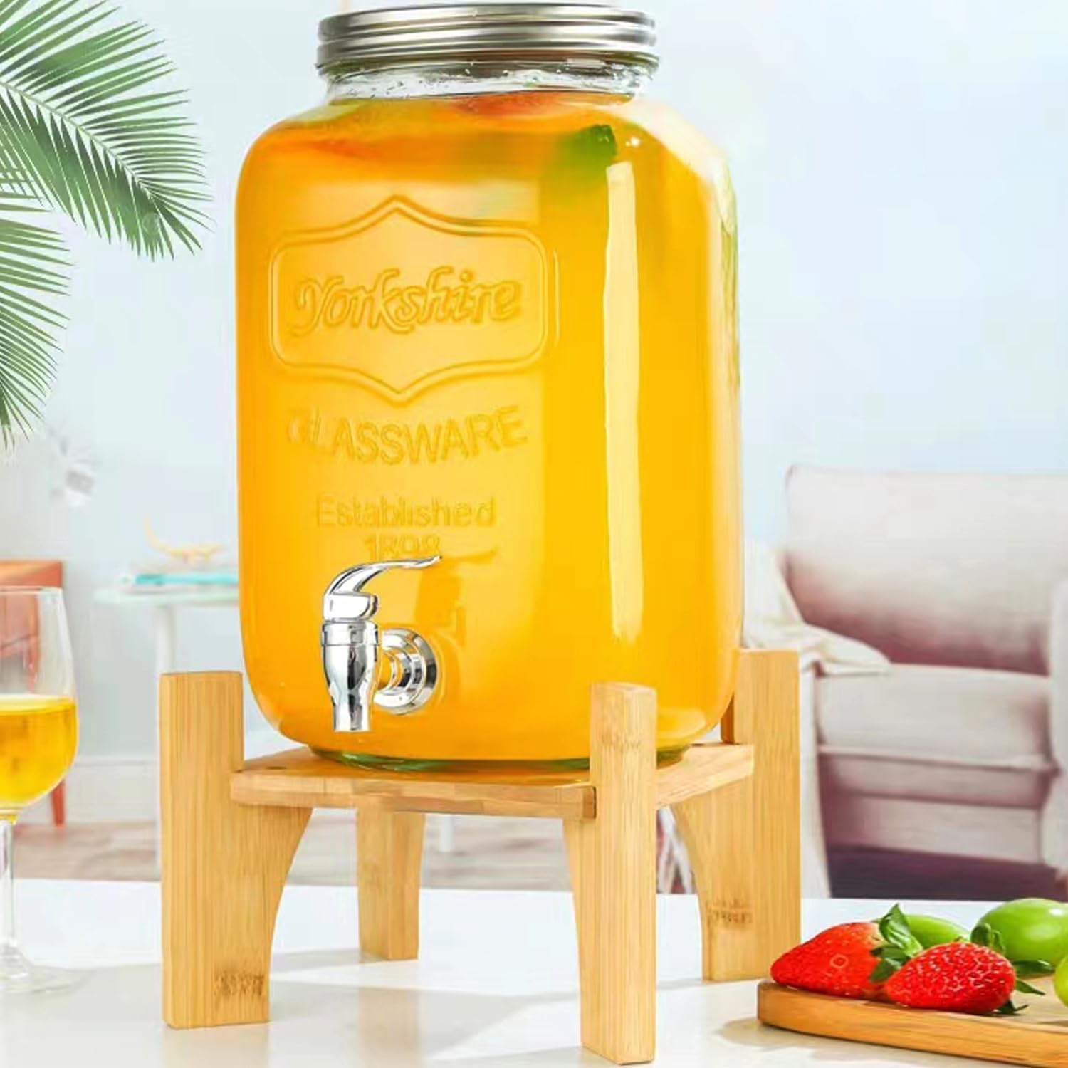 Aazon.co: PAPAGIFTREE Beverage Dispenser Stand Only, Party Drink - View #6