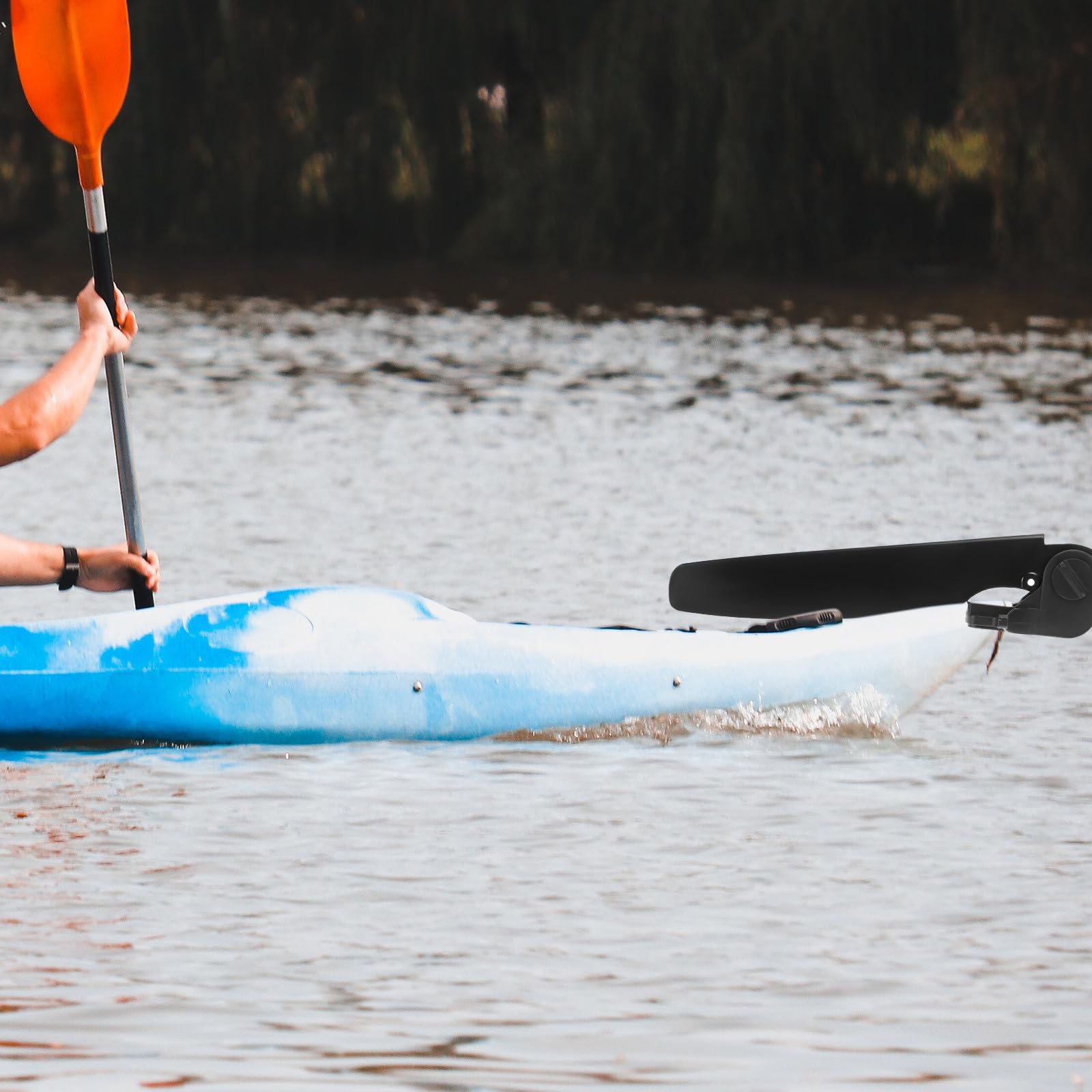 CALLARON Timone a Pedale in Nailon per Kayak Controllo Direzionale