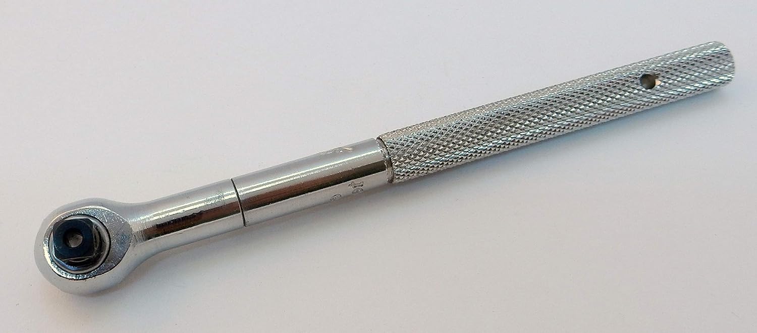 RR40SP Omega Technologies Reversible 1/4'' Square Drive Long Handle Roller Ratchet