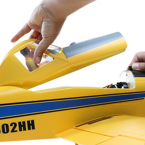 Miniatura 6 de E-flite Tractor de aire de avión RC 4.9 ft BNF Transmisor básico Batería y cargador no incluidos con AS3X y Safe Select EFL16450