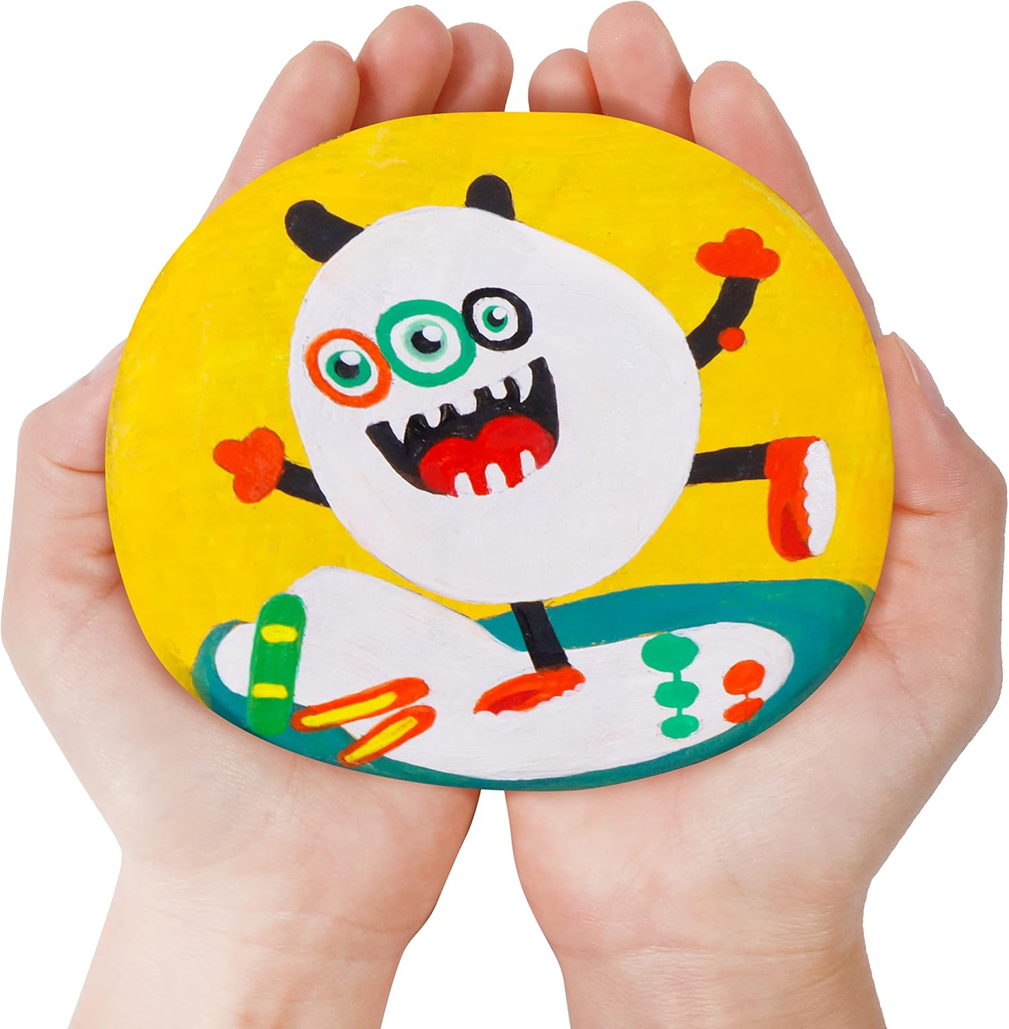 DALTACK 12PCS Extralarge Rocks for Painting, 3.34.8 Inch, Rock Painting Kit for