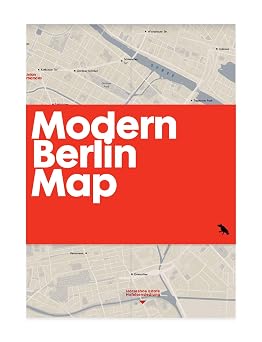 Modern Berlin Map Guide to 20th Century Architecture in Berlin Blue Crow Media Architecture Maps