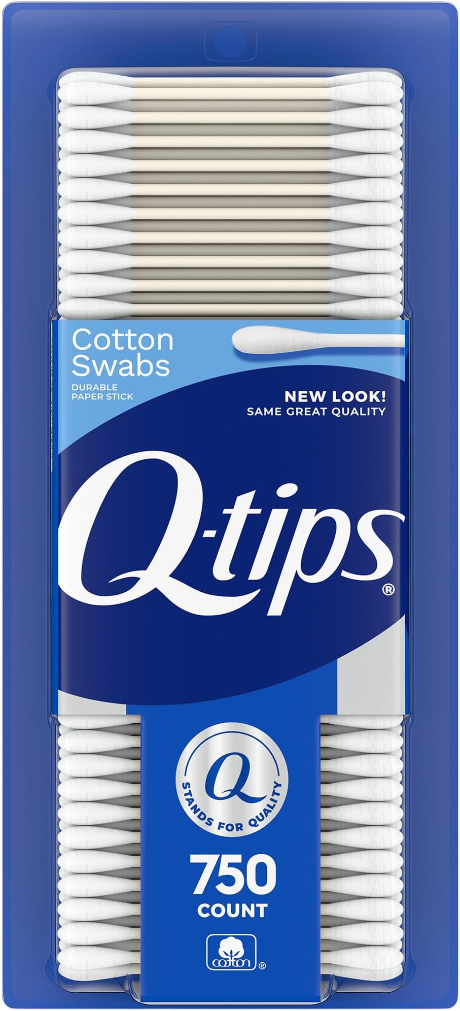 Q-tips Product of-QTips-Cotton-Swabs, 750 Count, (Pack of 2)