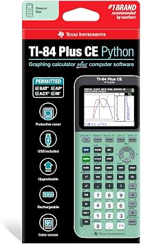 Texas Instruments TI-84 Plus CE Color Graphing Calculator, Mint