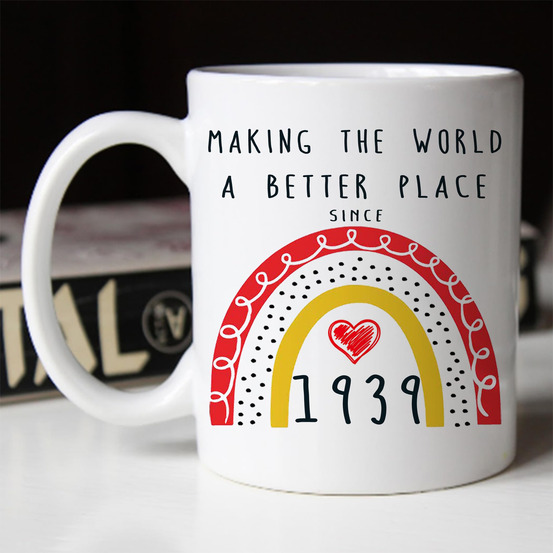 Funny 85th Birthday Coffee Mug - 11 Oz "I'm Not 85" Gift For 1939 Birth Year